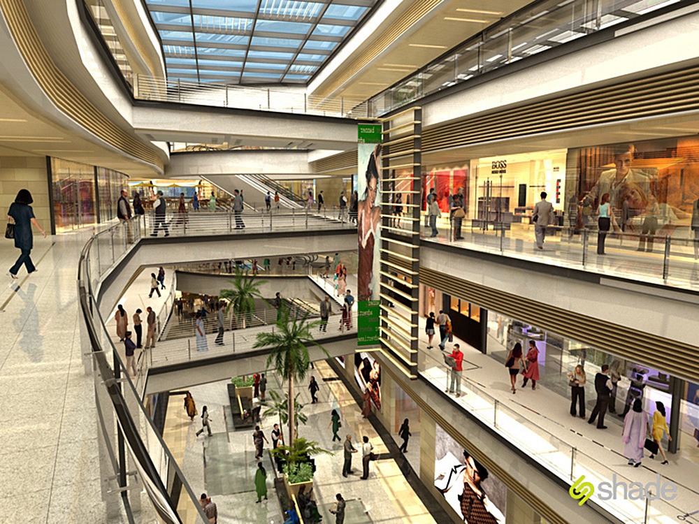 08 Shopping Mall Multi-Level Masterplan