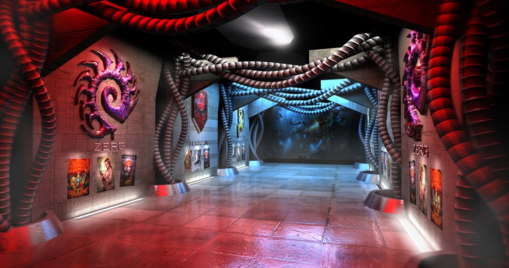 14 Diablo Video Game Launch Entrance Design Concept